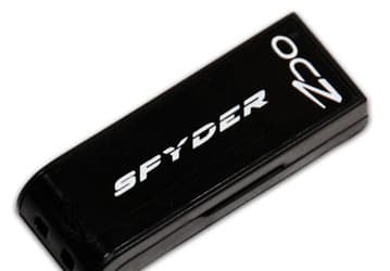 Миниатюрный USB-накопитель OCZ Spyder имеет сдвижной корпус
