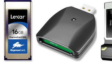 Адапер Synchrotech обеспечивает подключение некоторых карт ExpressCard к порту USB