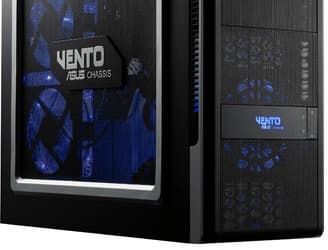 Корпус для ПК ASUS VENTO TA-M2 не требует инструментов при монтаже и демонтаже компонентов