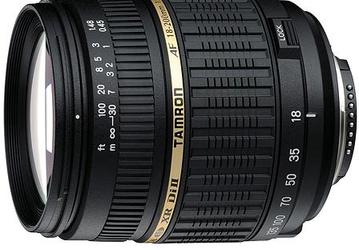 Три объектива Tamron для зеркальных камер Nikon, не имеющих привода фокусировки