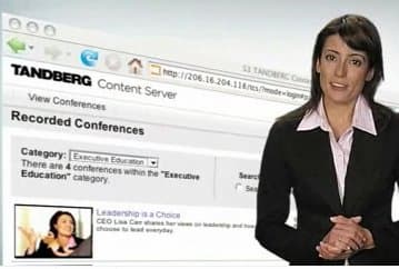 TANDBERG обновляет решение Content Server