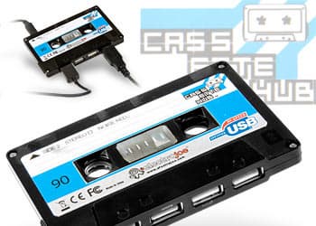 Концентратор USB в виде... аудиокассеты
