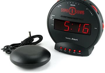 Будильник Sonic Bomb Alarm Clock - оглушит, растрясёт, разбудит