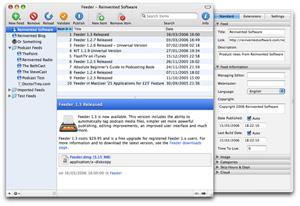 Feeder 1.3 – программа для создания лент RSS и подкастов
