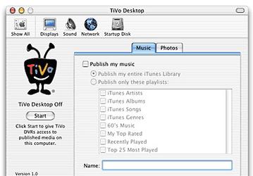 Обновление TiVo Desktop: наконец-то и в "тигре"