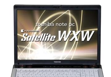 Toshiba Dynabook Satellite WXW — первый 17" ноутбук с графикой GeForce 8700M GT