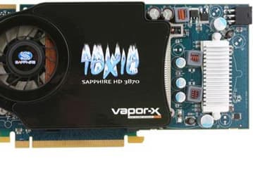 Sapphire HD 3870 TOXIC: еще один вариант с интересной системой охлаждения