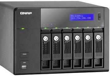 TS-639 Pro Turbo NAS — хранилище 6 ТБ в исполнении QNAP 