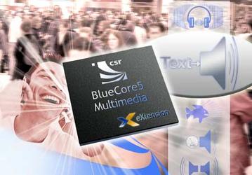 Платформа CSR BlueCore5-Multimedia сможет озвучивать тексты