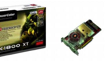 Tul представляет видеокарты PowerColor X1800 XT и X1300 PRO