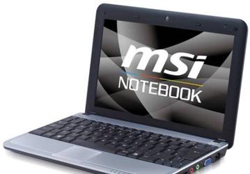 MSI U115: первый нетбук с гибридным накопителем 