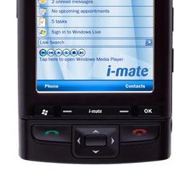 i-mate Ultimate 9502 – конкурент T-Mobile Slidekick