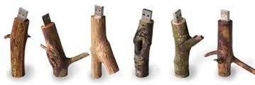 USB Memory Stick stick - деревянный накопитель на флэш-памяти