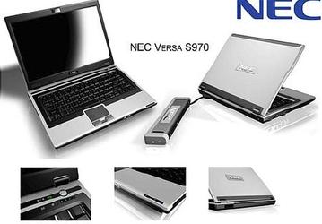 NEC VERSA S970 — ноутбук нового поколения на Intel Centrino Pro и со временем работы от батарей до 9 часов
