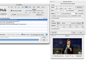 VisualHub 1.1 получил поддержку TiVo