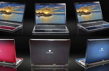 Ноутбуки Gateway M-Series и T-Series: ATI Mobility Radeon HD 2400 XT, HD DVD, Blu-ray и 1080p