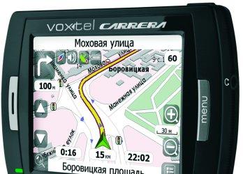 Voxtel GPS-навигаторы Carrera X433 и X353 с последним обновлением карт регионов России