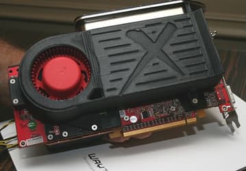 WayTronX WayCool U350GX — эффективный гибридный кулер для 3D-карт класса high-end
