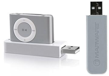 Альтернативный док для iPod shuffle 2G от Marware