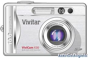 ViviCam X30 и ViviCam X60: первые 10-Мп компактные фотокамеры от Vivitar