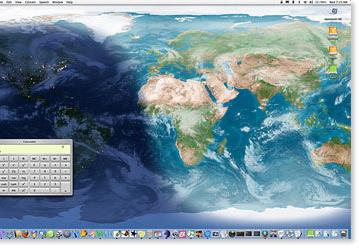 EarthDesk 3.2 – карта Земли на рабочем столе