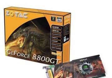ZOTAC AMP! Edition — фабрично разогнанная карта на GeForce 8800GT