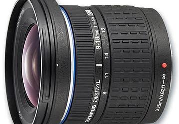 Olympus выпускает широкоугольный зум-объектив Zuiko Digital ED 9-18mm f/4-5.6