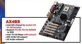 AX4BS - Socket 478 P4 плата от AOpen