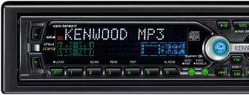 Автомобильный MP3 CD плеер от Kenwood