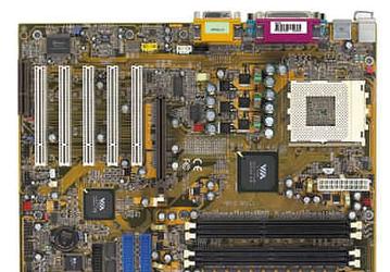 Материнская плата AD72-SN на KT266 от DFI