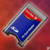 PCMCIA адаптеры флэш-карт от SanDisk