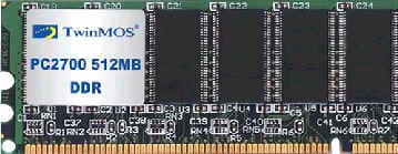 TwinMOS DDR333 и RAMAX PC150