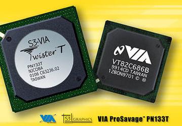 Мобильный чипсет ProSavageT PN133T от VIA и S3