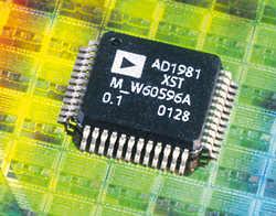Новый аудио кодек AD1981 от Analog Devices