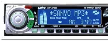 Автомобильный CD MP3 ресивер от Sanyo Electric