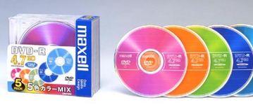 Новые 4,7 Гб DVD-R носители от Maxell