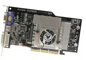 Необычная GeForce3 Ti200 карта от SUMA