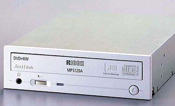 DVD+RW/CD-RW привод MP5120A от Ricoh, подробности