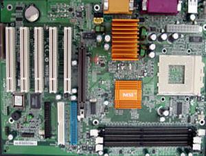 SiS735 плата K735 Pro от MSI