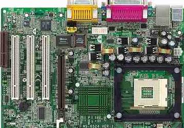 MicroATX плата MS-6524G на SiS650 от MSI