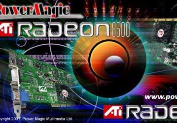 Power Magic  начинает выпуск карт на RADEON 8500/7500