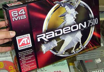 RADEON 7500: оригинальная версия от  Jetway