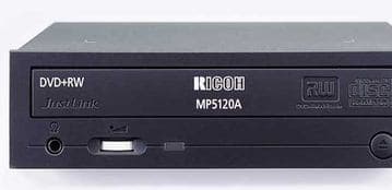 DVD+RW привод от Ricoh необычной расцветки