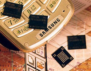 Экономичная 256 Мбит NAND флэш-память от Samsung