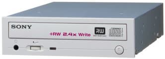 DVD+RW привод и диски от Sony