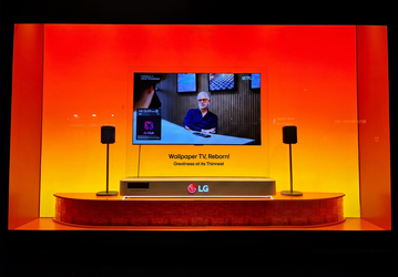 Представлен телевизор LG толщиной меньше сантиметра: он передает 4K без проводов и задержки