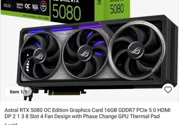 Скам или удача? Пользователь заказал на Aliexpress GeForce RTX 5080 всего за 700 долларов