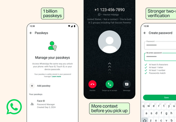 WhatsApp усиливает безопасность: больше ключей доступа и защита от неизвестных звонков