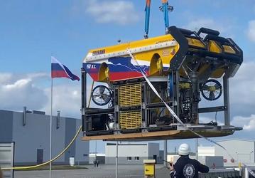 В России испытали первого отечественного робота «Сахалин» для подводных работ