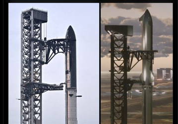 SpaceX показала Starship V4 — гигантская ракета заметно вытянулась
